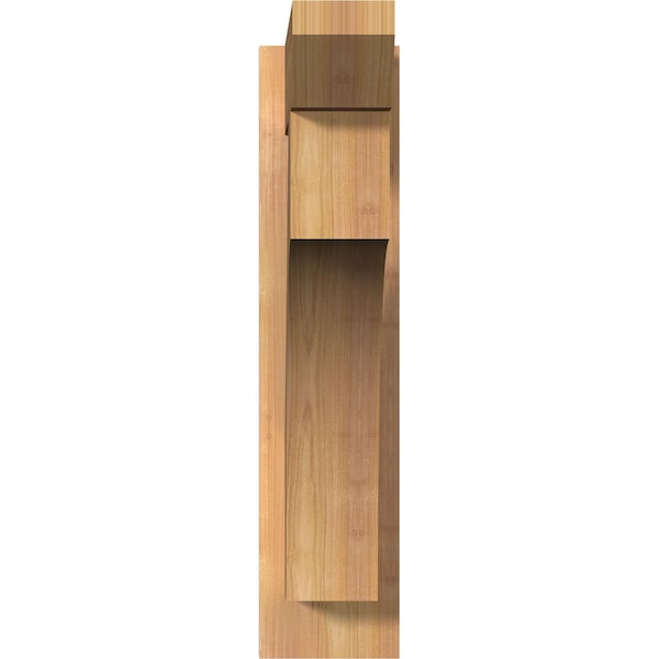 Westlake Slat Smooth Outlooker, Western Red Cedar, 5 1/2W X 20D X 24H